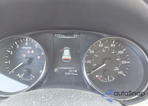 2017 Nissan Rogue Sv z USA, uszkodzony, nr VIN KNMAT2MV5HP599039